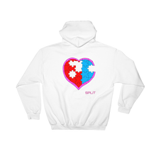 Load image into Gallery viewer, Puzzled Love Hooded Sweatshirt